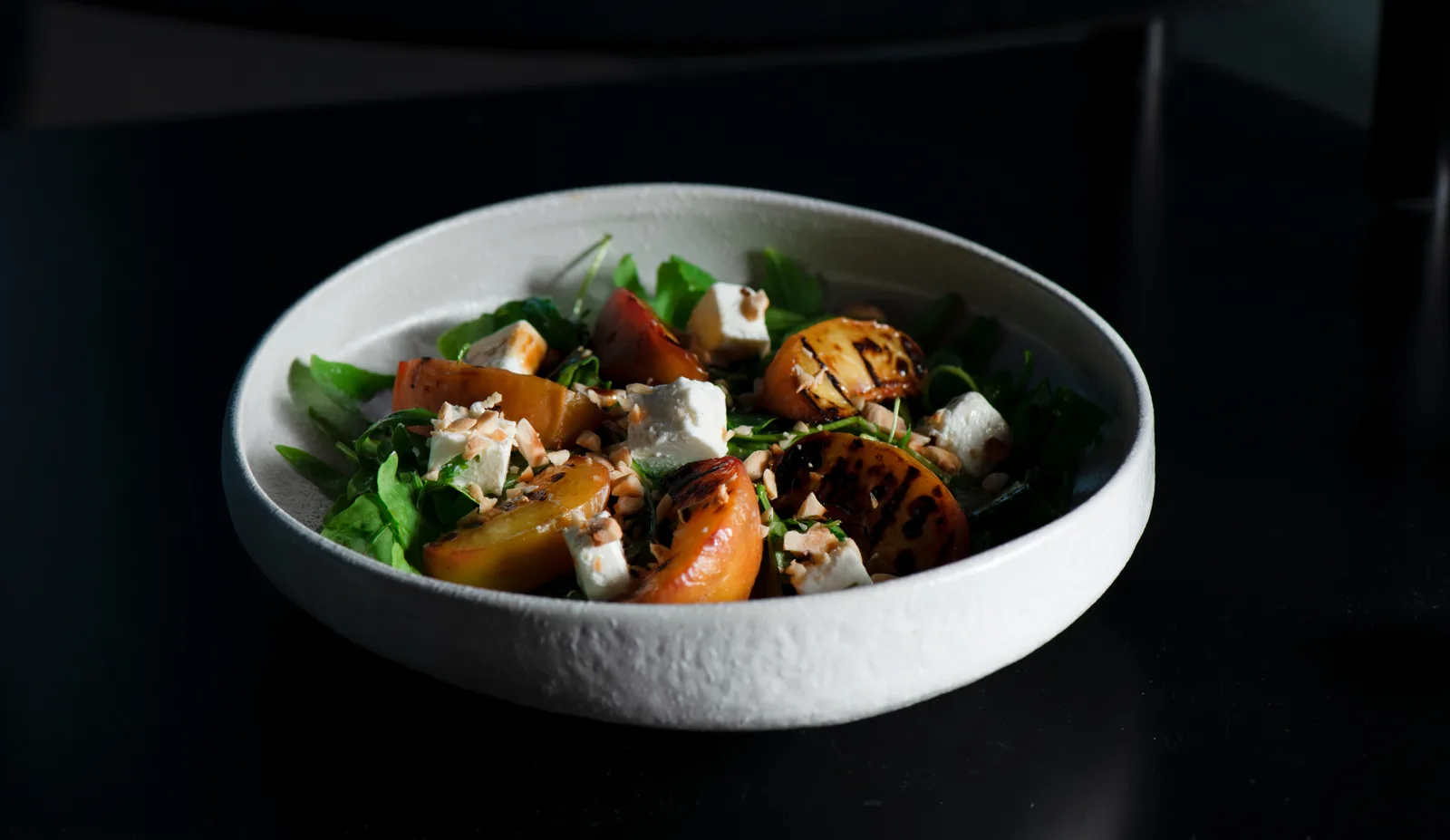 Grilled Peach Salad